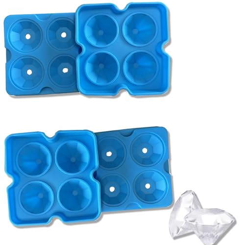 Moldes para hielo mini diamante 2 piezas miniatura 1