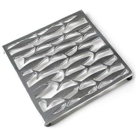Abbott Collection Swimming Fish Trivet Cover