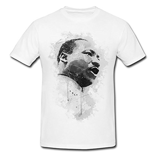 Photo de Martin Luther King T-shirt pour homme avec imprimé Blanc - Blanc - XX-Large