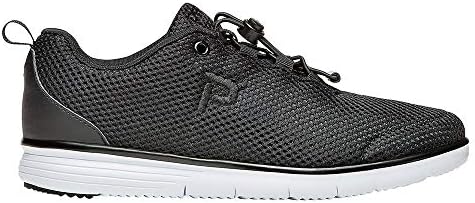 Propét Women's TravelFit Prestige Walking Shoe, Black, 7 W US | Image 3