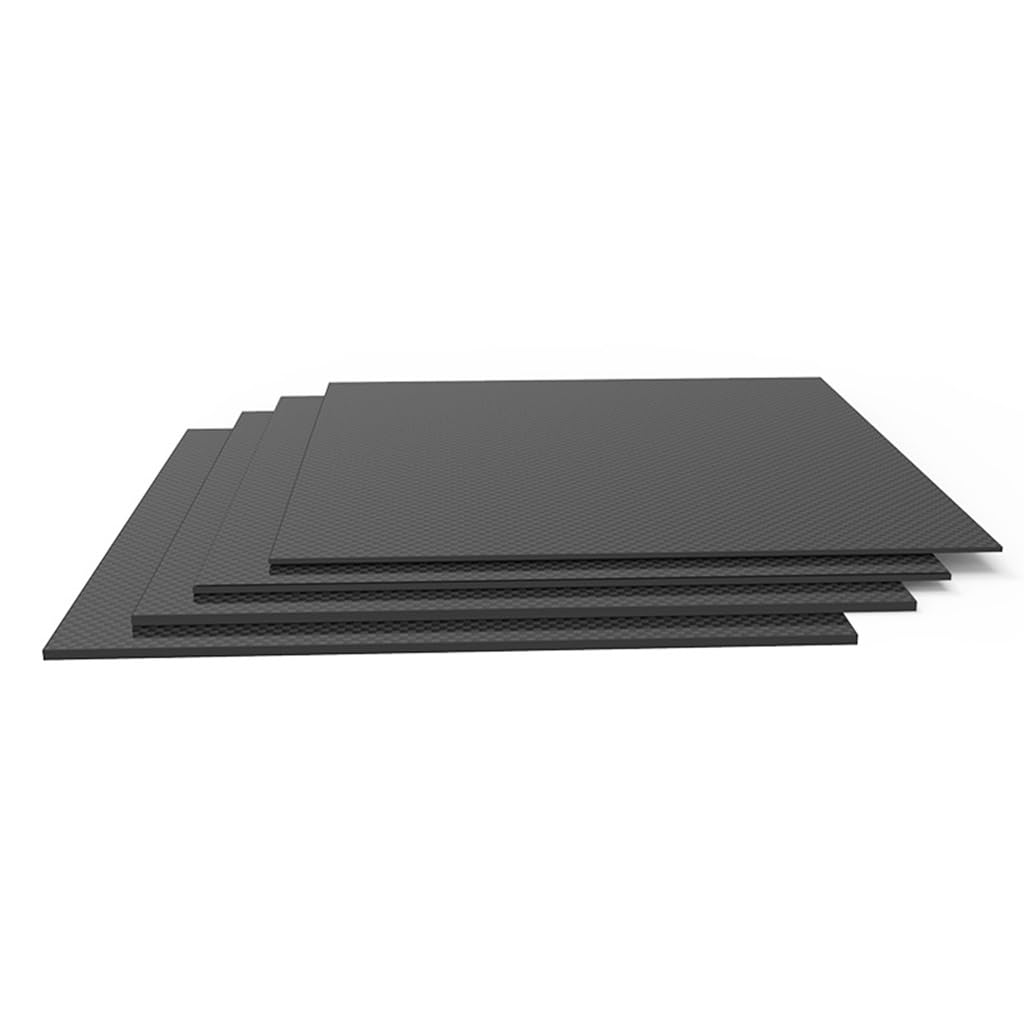 Blacha z włókna węglowego 3K o wymiarach 200 mm x 300 mm — lekki kompozyt o wysokiej wytrzymałości do projektów typu „zrób to sam” i zastosowań mechanicznych(5.0mm)