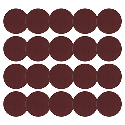 Utoolmart ディスクペーパー サンダー サンディングディスク サンドペーパー ダブルアクション マジック ペーパー 研磨 やすり 電動サンダー用 サンディングパット 木工用 ランダムアクションサンダー用 サンディング 研磨 サンダー用紙やすり丸型 #180 工木工生地研磨用 5インチ 外径 125mm 50枚