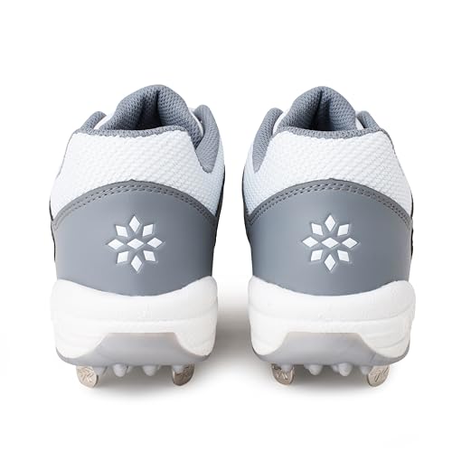 RIP-IT Women's Diamond Metal Softball Cleats - Softball Shoes for Women - Charcoal - Size 7.53