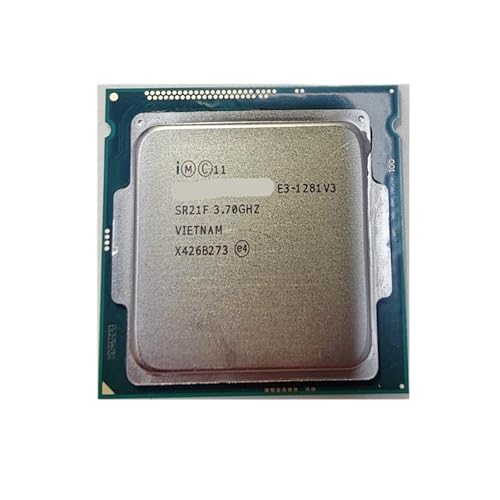 Processeur E3 1281 V3 CPU quadricœur 3.7 GHz LGA 1150 haute fréquence pour multitâche stable