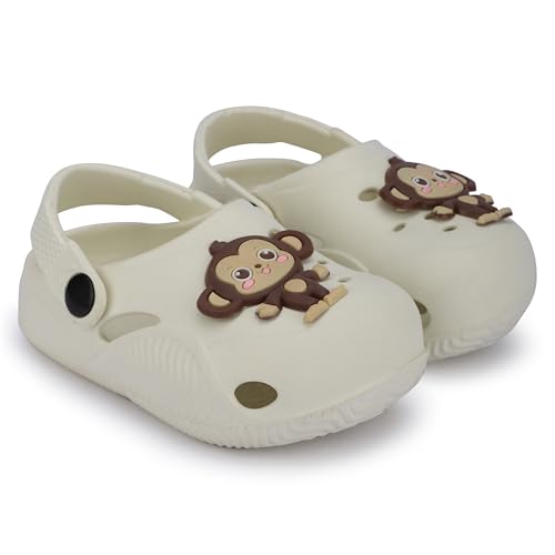 Image of GLJ Little AngelToddler Clogs Slippers, 12 Months to 3 Years, Baby Boy, Waterproof, Lightweight, Cute Cartoon Penguin Design