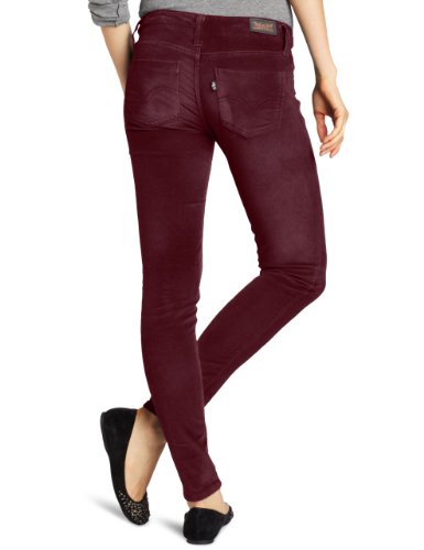 Image of Levi's Women's 535 Styled Corduroy Skinny Leg Pant, Totally Teal, 27 /5 Medium