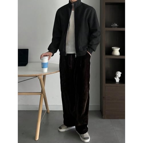 Image of PROSHARX Old Money Stand Up Collar Sweatshirt Zip-Up | Premium Comfort, Timeless & Aesthetic Style