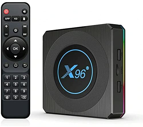 RKTech X96 X4 8K HD Mini Pc Box 4GB RAM 64GB ROM Amlogic S905X4 Android 11.0 Dual WiFi 2.5G + 5G 1000M Ethernet Bluetooth 4.1 2022 Latest 8K HD Mini PC Box