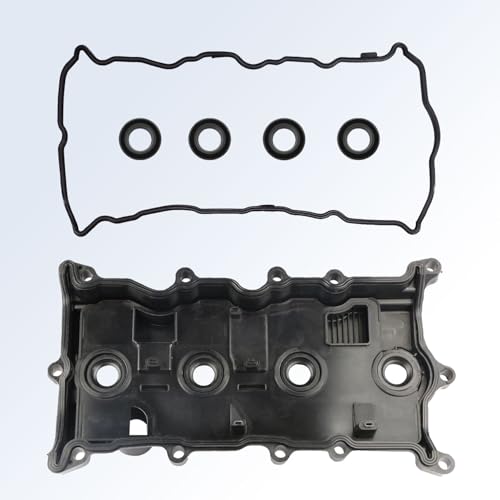 Image of TECTICO VS50777R Valve Cover Gasket Set for 07-12 Rogue Sentra Altima | 2.5L Engine Code QR25DE 036-1758 13270-JG30A VS50777R VS50437A 13270JA00A, with 4 Spark Seals