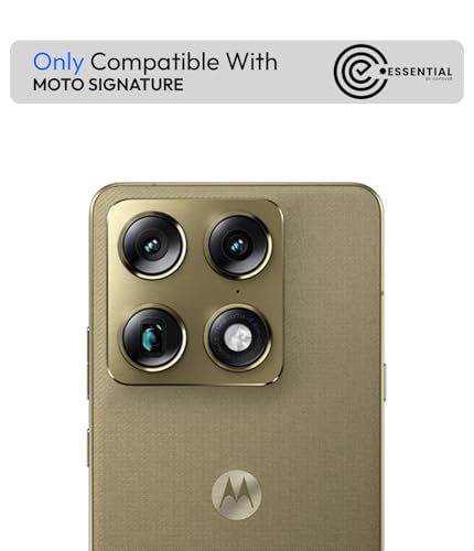 Image of KAPAVER Essential Magnetic Back Cover Case Compatible with Moto Signature - Magnetic Clear (PC+TPU) (Moto Signature - Magnetic Clear)