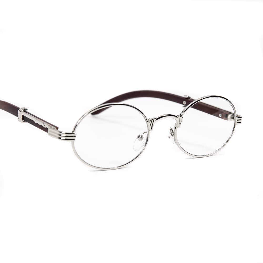 Oakley Men's Ox8060 Overhead Rectangular Prescription Eyewear Frames, Polished Clear/Demo Lens, 57 mm