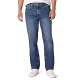Amazon Essentials Men's Low-Stretch Straight-Fit Jean, Stone Medium Wash, 38W / 28L