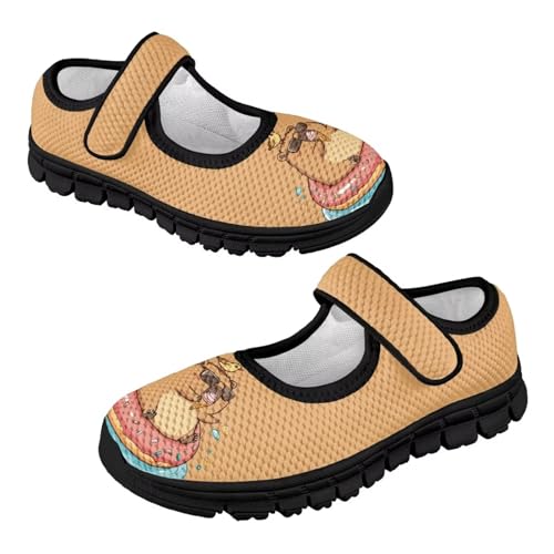 Kids Low Cut Breathable Walking Shoes Girls Lightweight Casual Shoes Indoor Outdoor School Sports Shoes for Little Kid SizeUS 11-15