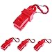 Luzhengyang 4 Pieces Tarp Clips with Carabiners - Outdoor Survival Tool for Tarps, Awnings, Boat Covers, Tents - Clamps with Secure Grip Ridges - Camping Essential