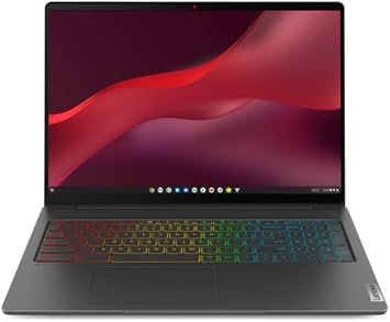 Lenovo IP 5 16IAU7 16" Gaming Chromebook 2.5K i3-1215U 8GB 128GB eMMC Chrome OS