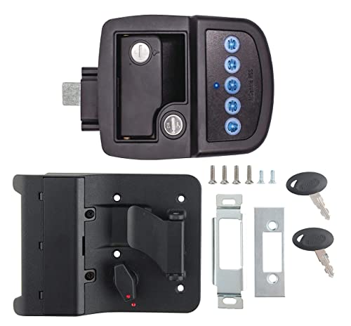 Bauer AP Products 013-5091 Keyed-A-Like Bluetooth Electric Towable Lock - RH,Black - Thumbnail 3