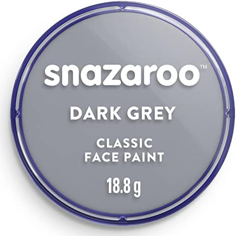 Snazaroo Classic Face and Body Paint, Royal Blue, 18.8g Professional Water Based, Single Cake Makeup Supplies for Adults, Kids and Special FX