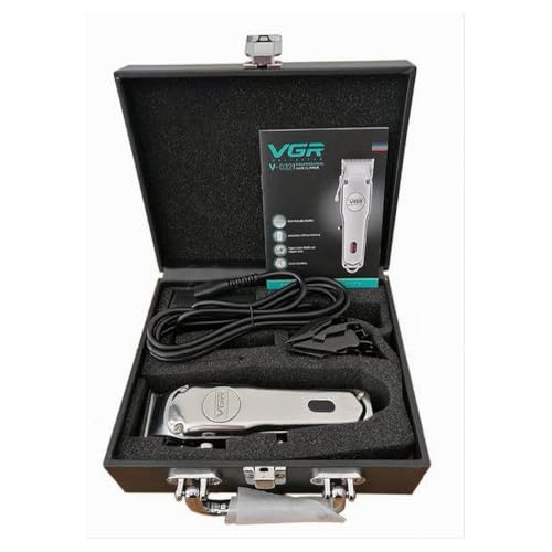 Trade Shop - Tagliacapelli Barba Senza Fili Professionale Ricarica Usb Rasoio Valigetta V-032 - 2