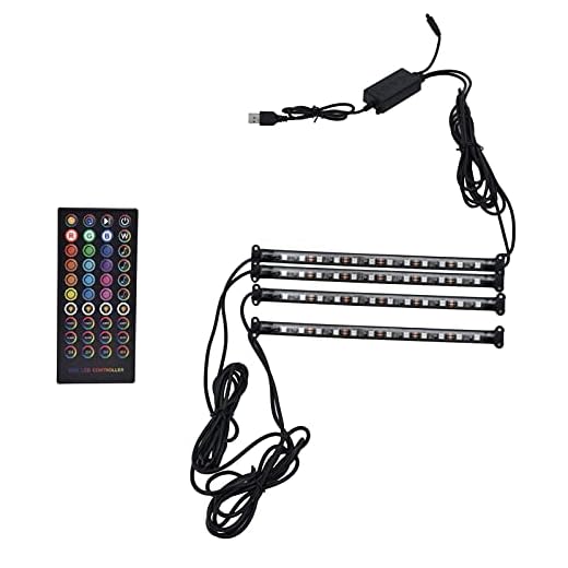 Music Light Strip, bil Strip Lights Ambient Lights USB strömförsörjning för sovrum för vardagsrum för bar för KTV för fest