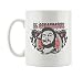 Produktbild Pixxprint EL Comandante Coole Party Tasse, ca. 300ml Fassungsvermögen, Keramik Weiß, Spülmaschinenfest