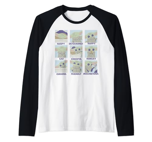 Star Wars The Child Emotions t-shirt manches raglan baseball homme femme