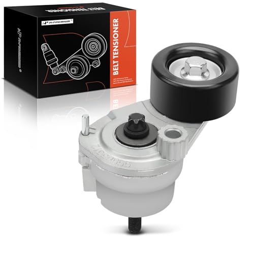 A-Premium Belt Tensioner Assembly with Pulley Compatible with Chevrolet Cruze 2010-2016, Sonic 2012-2018 & Saturn Astra 2008-2009 L4 1.8L, Replace# 55350422, 55563512