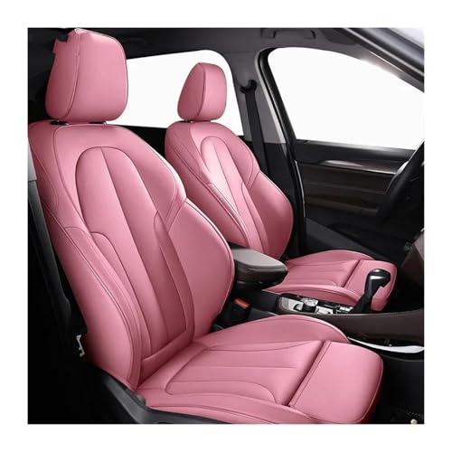 Housses de siège auto Mazda 3 BK BL étanches | Protection intégrale en cuir durable rose