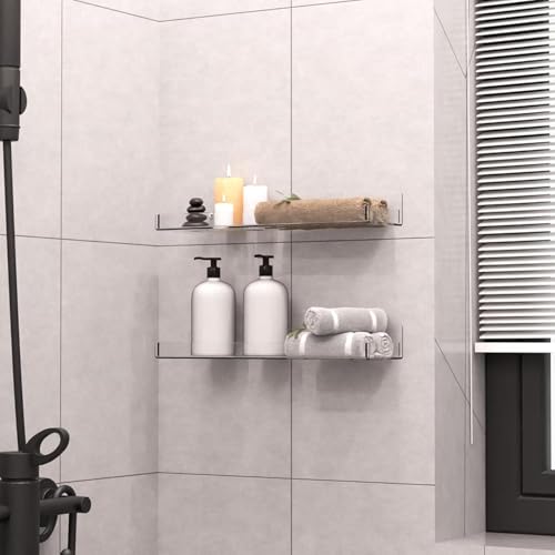 Étagères flottantes acrylique : la solution gain de place murale