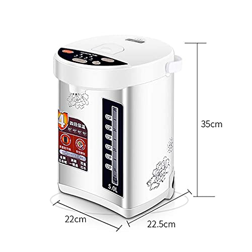 Hervidor eléctrico acero inoxidable 5 L con dispensador miniatura 3