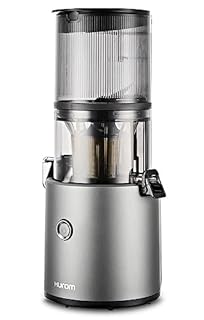 Estrattore di succo verticale Hurom H300 -All-in-One Multi Screw, Mega hopper, BPA-free… (grigio)