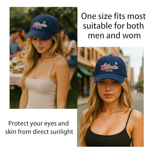 Image of Cap Hat Classic Vintage Embroidered Hat Cap for Men Women Teenager Cap Adjustable
