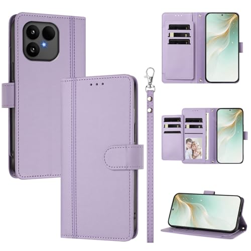 �X�}�z�P�[�X �Ή��@�� for Fairphone 6 �X�}�z�P�[�X�y�E�H���b�g�f�U�C�� �f���A���J�[�h�X���b�g �L���b�V�� �t���b�v���X�^���h �����h�~�zPurple