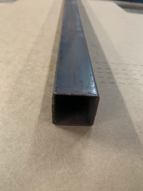 1/16" x 1" x 1" x 36" Mild Steel Square Tube A500/A513 Hot Rolled