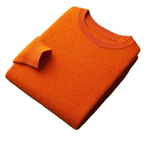 Men's Seamless Crew Neck Knitwear Sweater Lightweight Slim Fit Knitted Pullover Bottoming Sweater