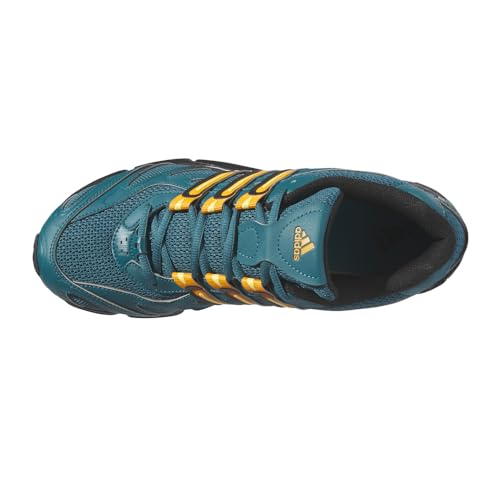adidas Mens Temper Run 2 Lace Up Sneakers Shoes Casual - Green, Orange4