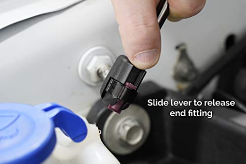 Quick Release End Fittings For 10Mm Ball-Stud (4 Pack) - Black M6 Female Thread - Gas Spring Strut Lift Support Sockets Rt-60-00005 (4) #TOP7