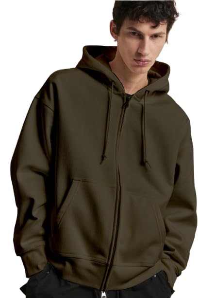 Men's Fleece Stylish Sweatshirt, Stretchable Full Sleeves Sweatshirt Regular Fit, Hooded Casual Winterwear for Boys and Mens-image-11