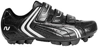 NALINI Scarpe Mako MTB scarpe per bici da corsa uomo Nero Taglia 46 : Scarpe  e borse