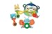 Fisher-Price Sentidos Kit de juego con mono espejo, mariposa mordedor y sonajeros de animales, juguete para bebés + 3 meses (Mattel HFJ92)