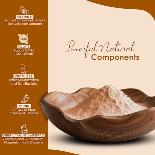 mi nature Orange Peel Powder | Natural Citrus Aurantium Vitamin C | Ideal for DIY Face Pack| Face Cleansing, D-Tan & Oil Control face mask | Best For Skincare | No Preservative Chemical | 227G(8Oz)