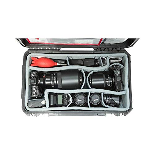 Skb Cases Lifetime Guarantee Iseries 2011-8 Case With Think Tank Dividers & Lid Organizer, Black (3I-2011-8Dl) #TOP4