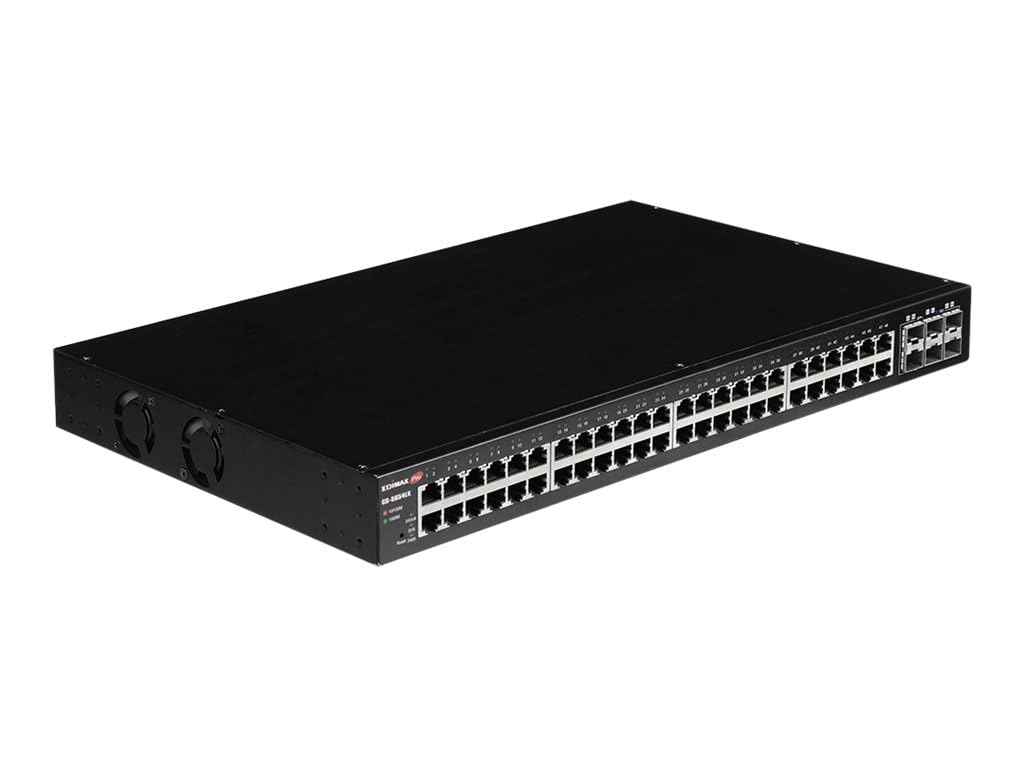 Edimax GS-5654LX - 54-Port Gigabit Web Smart Switch with 6 SFP+ 10G Ports