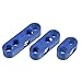 X AUTOHAUX 1 Set 7mm-8mm Car Engine Spark Plug Wire Separator Looms Divider Organizer Clamp Plastic Blue