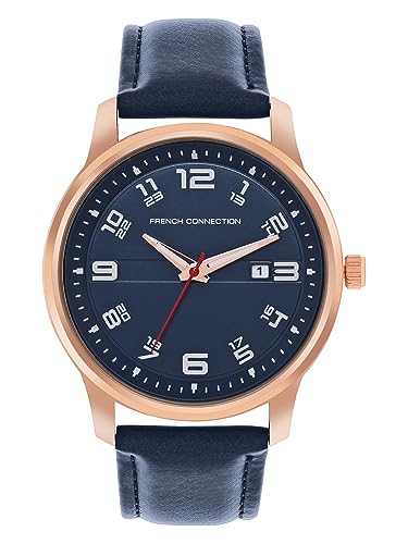 French Connection Spring-Summer 2023 Analog Blue Dial Mens Watch-FCN00046D (B0C6GWWBYL) Amazon Price History, Amazon Price Tracker
