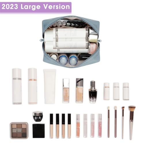 image for Narwey Cute Makeup Bag Travel Cosmetic Bag Organizer Toiletry Bag Make