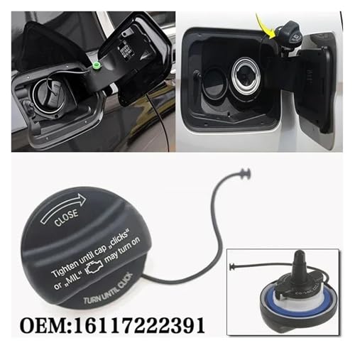Bouchon de réservoir d'essence à étanchéité renforcée pour BMW E46 E60 E90 E70 - 6