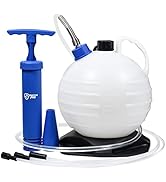 SMOTIVEPRO 6L Ölabsaugpumpe, Manuelle Absaugpumpe mit Verbesserte Basis und Verlängerungs Schläuc...