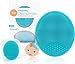 Baby Bath Silicone Brush by Fridababy | DermaFrida The SkinSoother Baby Essential for Dry Skin, Cradle Cap and Eczema (2 Pack)