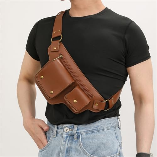 Riñonera estilo motorista para hombre que soluciona la falta de espacio en ruta 3