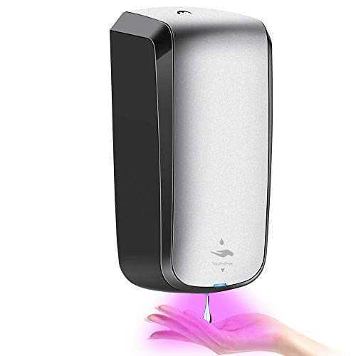 Hand Sanitizer Dispenser, Touchless Soap Dispenser, Automatic Soap Dispenser, Wall Mounted Soap Dispenser for Kitchen Bathroom Hospital, 1000ml / 35.2 oz